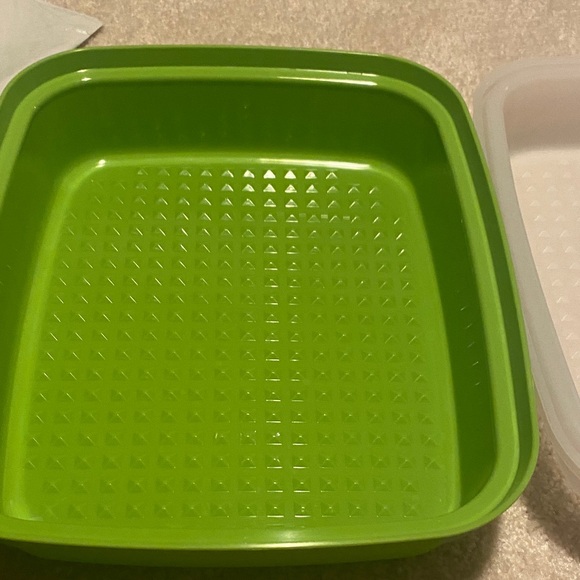 Tupperware Green  Container - Picture 3 of 5